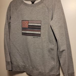 Eddie bauer women's gray sweatshirt sz M